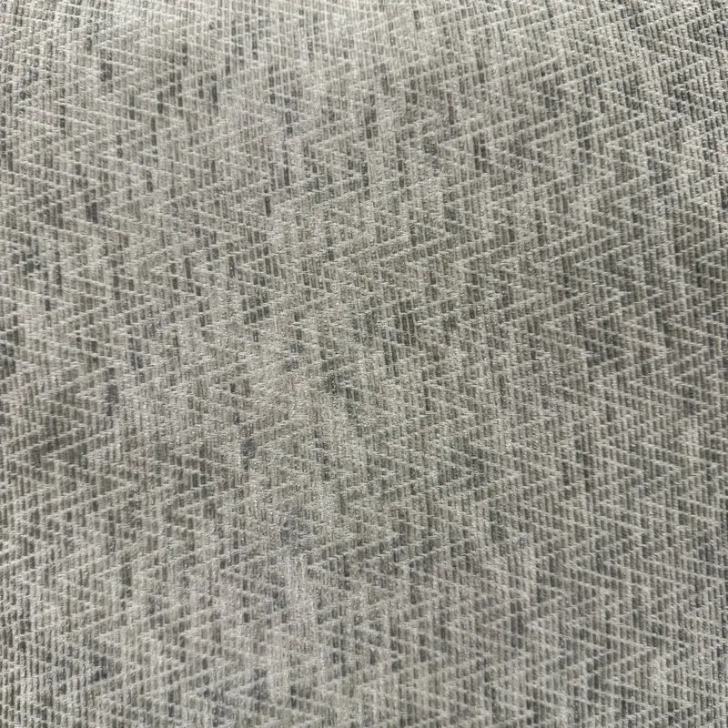 H&S Collection Chevron Kissen Grau 45x45 Neuware Dekokissen