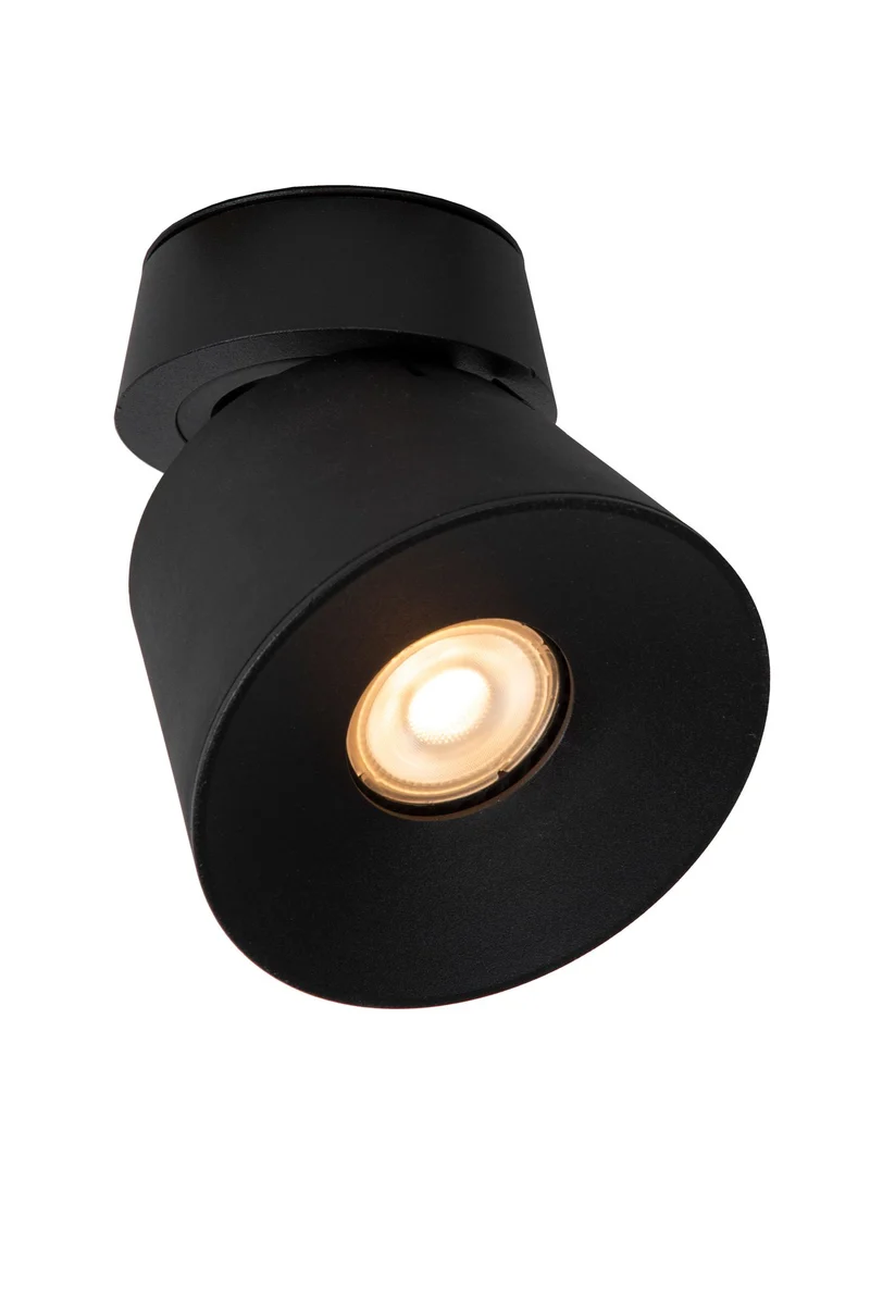 Deckenstrahler Trigono rund schwenkbar dimmbar Ø 10,5cm