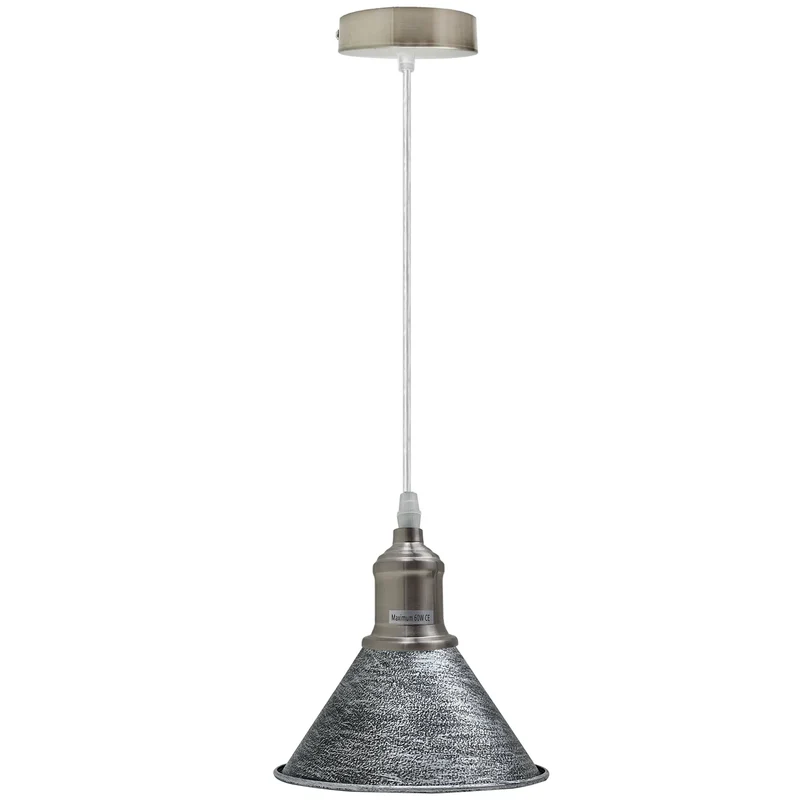Vintage Industrie Pendelleuchte E27 – Retro Hängelampe Metall~4140