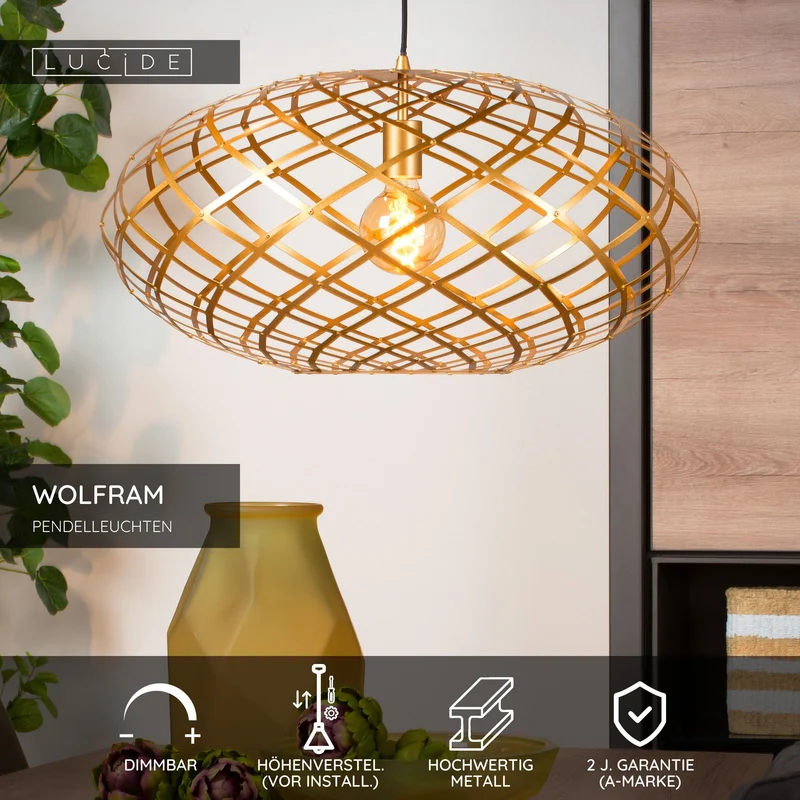 Pendelleuchte Wolfram höhenverstellbar Ø 65cm