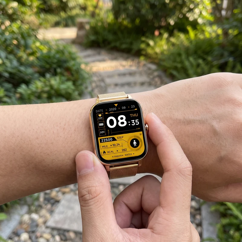 Alarmhorloge SOS Knop GPS Locatiebepaling Meerdere Noodcontacten Touchscreen Valdetectie Waterbestendig 4 Kleuren | Sansoti