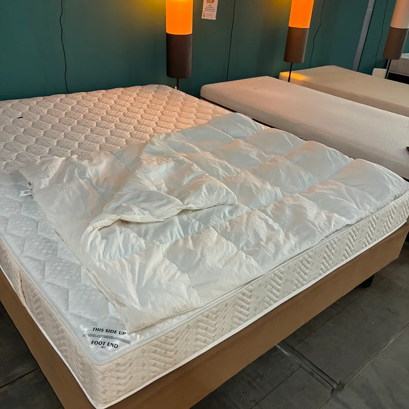 Bettdecke 135x200 Daunenbettdecke Kassettendecke Einziehdecke Weiß Decke Gebraucht