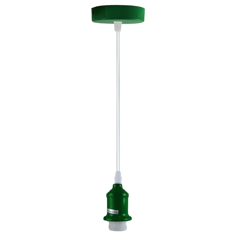 Höhenverstellbare E27 Pendelleuchte | Geborgenheit Retro Kabelpendel - 95cm ~4114