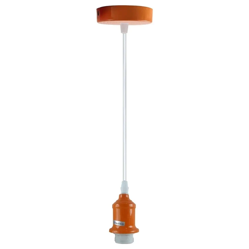 Höhenverstellbare E27 Pendelleuchte | Geborgenheit Retro Kabelpendel - 95cm ~4114