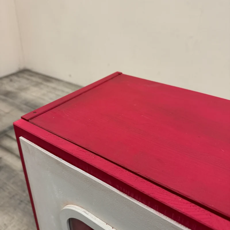 Thomas Klotz Upcycling Kommode Kaugummiautomat Kiefer Schrank Unikat