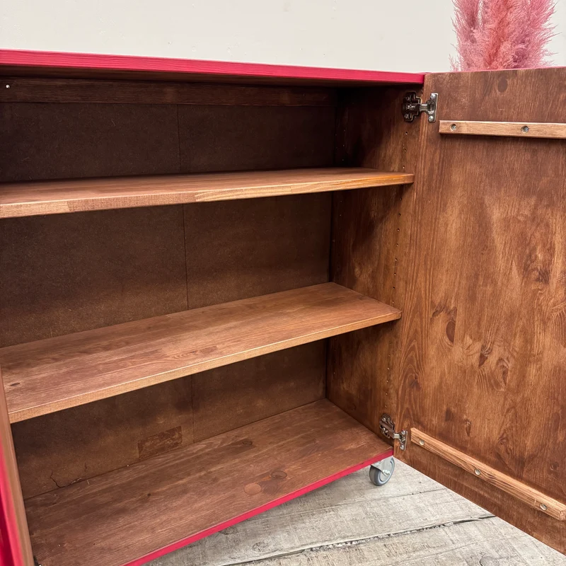 Thomas Klotz Upcycling Kommode Kaugummiautomat Kiefer Schrank Unikat