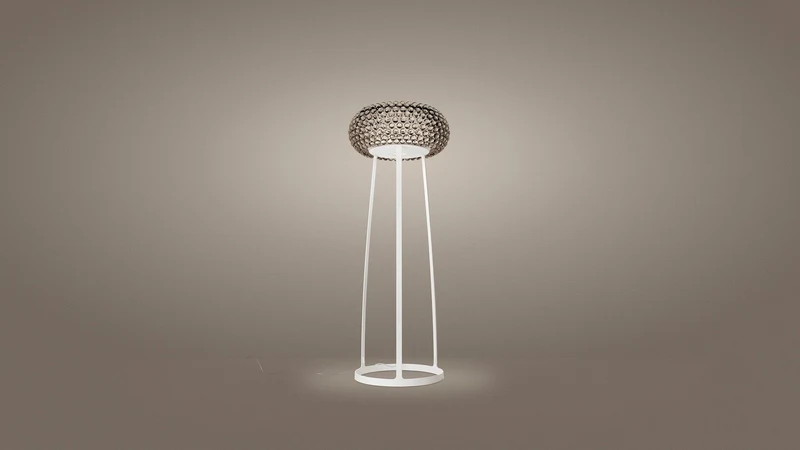 Foscarini - Stehleuchte Caboche Plus media grau