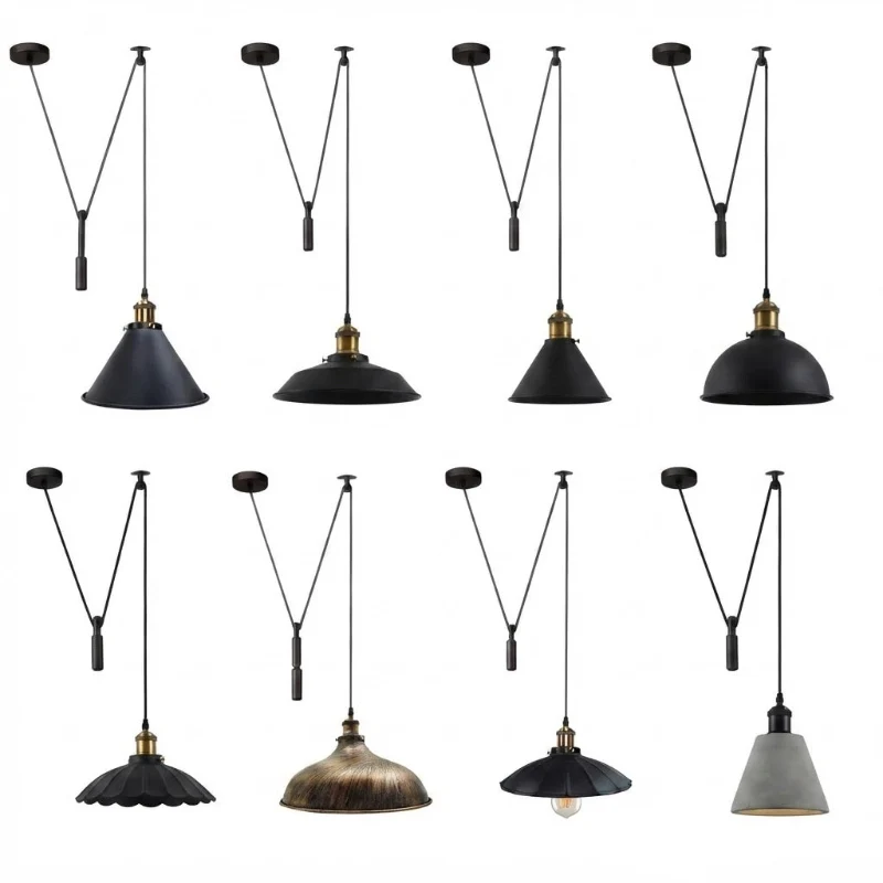 Vintage Pendelleuchte Industriedesign Hängeleuchte | All Seasons Life ~4028