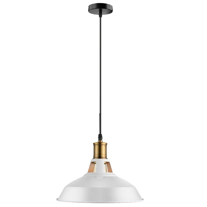 Vintage Werkstattpendel – Industrie De Deckenlampe Esstisch | Ø 30cm | E27~1681