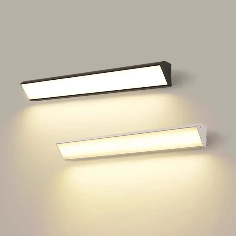 Buitenlamp Voordeur LED Aluminium Waterdicht IP65 20 40 60 90 cm Zwart Wit Warm Neutraal Koel Wit Wandmontage | Sansoti