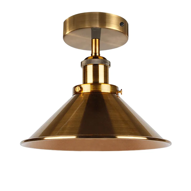 All Seasons Life Industrielle Deckenleuchte Messing E27~4129