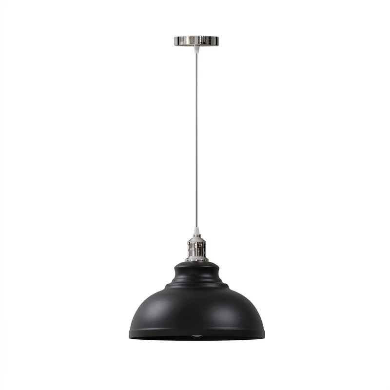 Vintage Bistro Hängelampe – Industrie Gutsherrenleuchte Esstisch | Ø 29cm | E27 ~4176