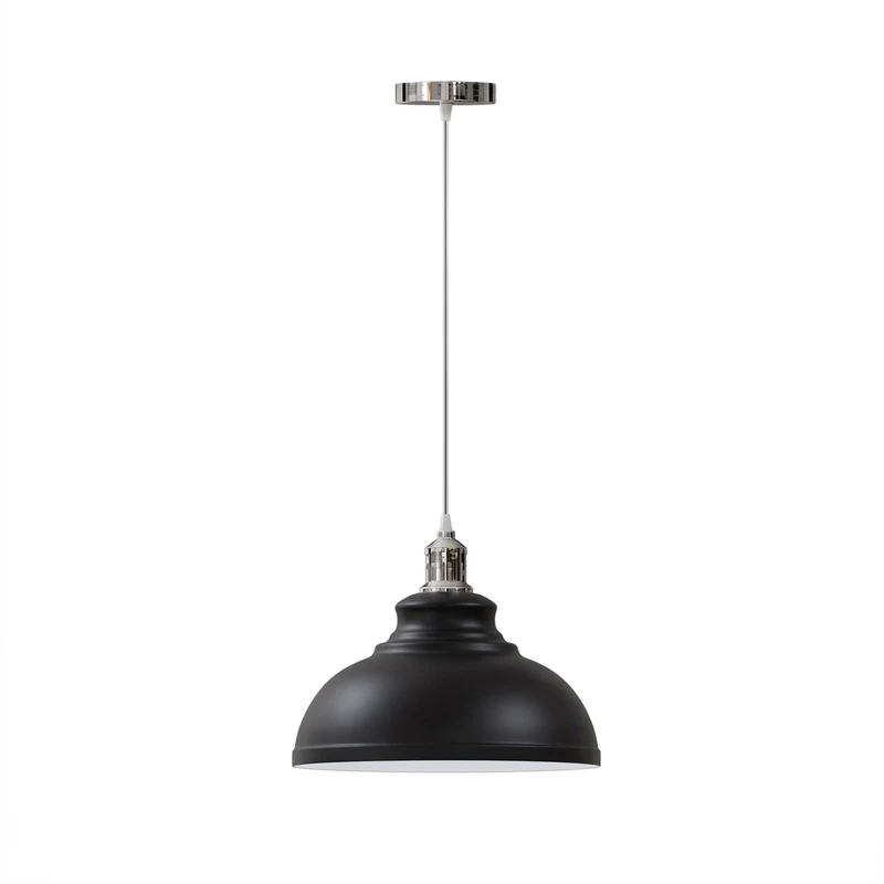 Vintage Bistro Hängelampe – Industrie Gutsherrenleuchte Esstisch | Ø 29cm | E27 ~4176