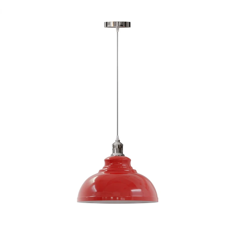 Vintage Bistro Hängelampe – Industrie Gutsherrenleuchte Esstisch | Ø 29cm | E27 ~4176