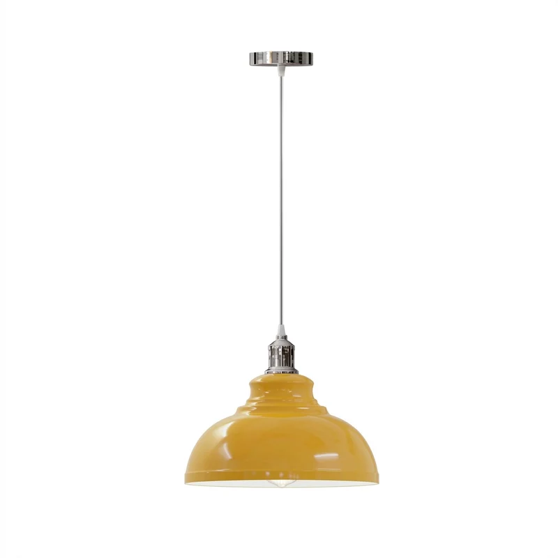 Vintage Bistro Hängelampe – Industrie Gutsherrenleuchte Esstisch | Ø 29cm | E27 ~4176