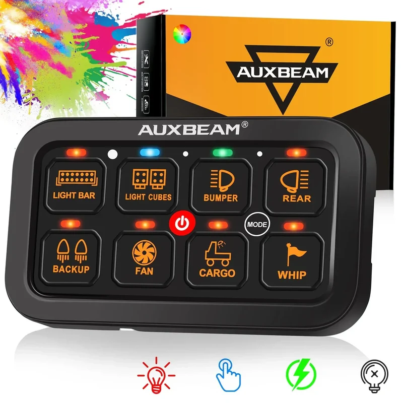 8-Wege-Auxbeam-Bedienfeld