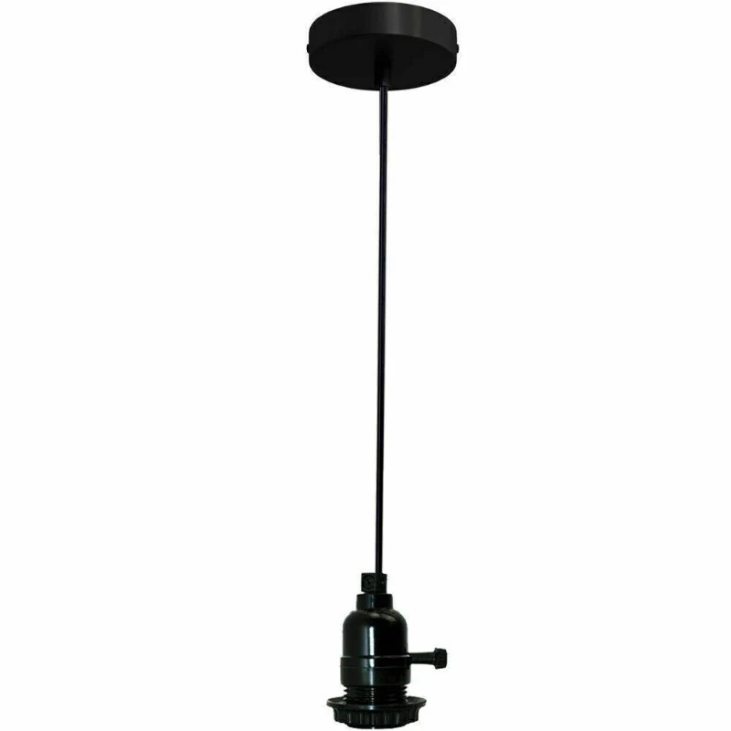 Pendelleuchte 1-5 flammig Schwarz mit Schalter | All Seasons Life ~4014