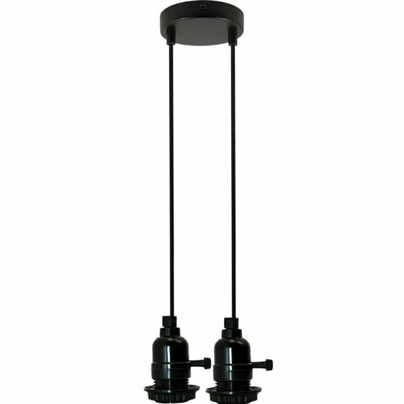Pendelleuchte 1-5 flammig Schwarz mit Schalter | All Seasons Life ~4014