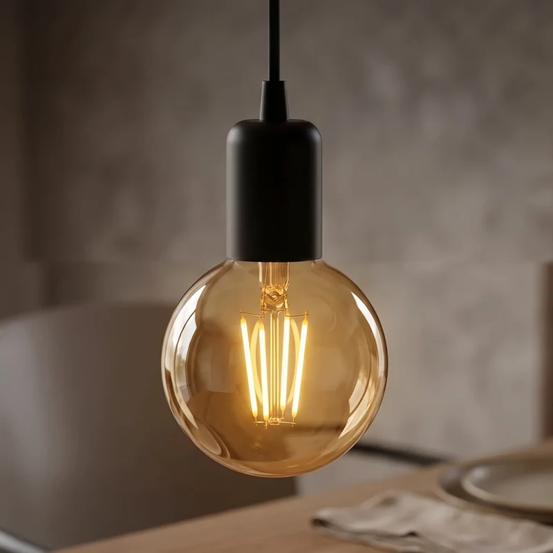 All Seasons Life G95 4W Vintage Edison LED Glühbirne Dimmbare Warmweiß ~1026
