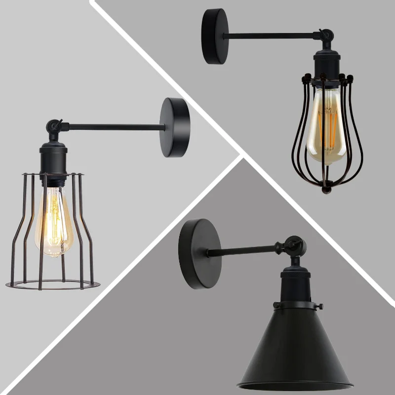 Vintage Wandleuchte Industriestil Retro Lampe | All Seasons Life ~3997