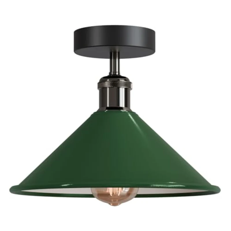 Farbige Deckenleuchte Metall Vintage Industriestil All Seasons Life ~3996
