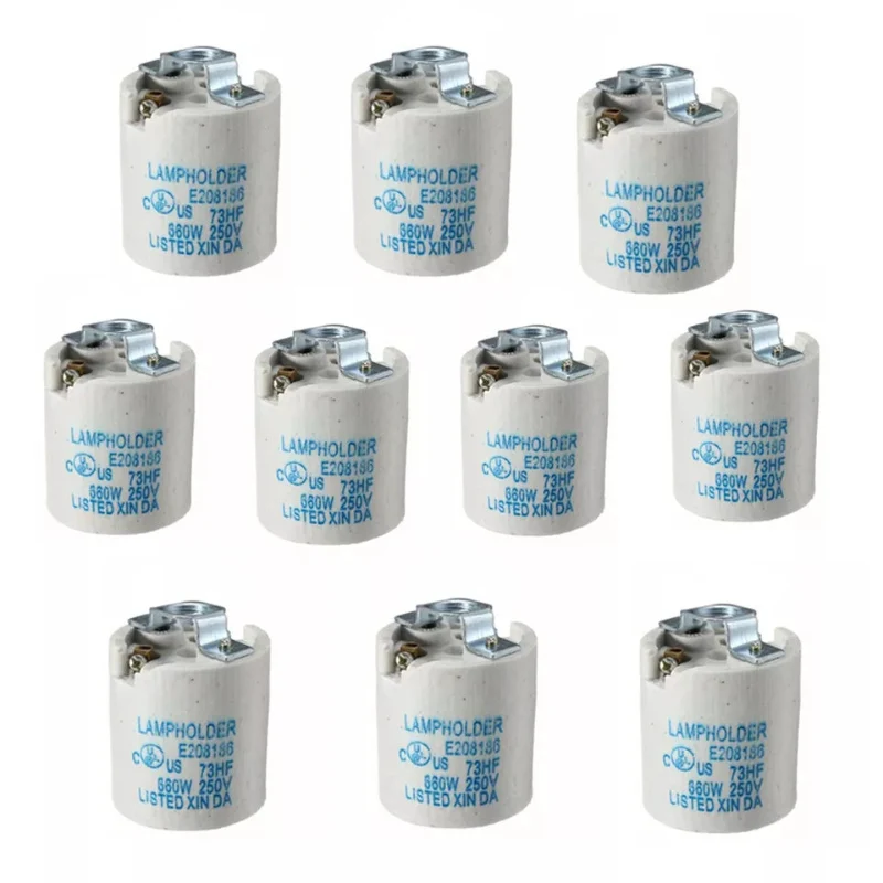 E27 Keramikfassung hitzebeständige Lampenfassung ~3142