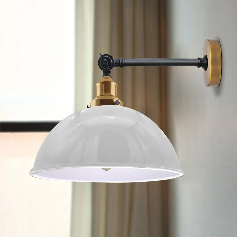 Industrie Vintage Nachttischleuchte – Industrie Wandleuchte Loft | Ø 30cm | E27 ~4070