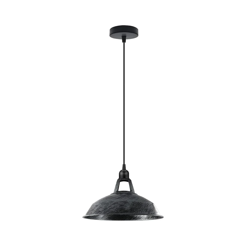 Farbige Vintage Pendelleuchte | Industriedesign E27 ~3953