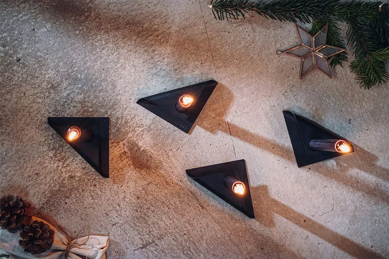 Square Candle Kerzenhalter - 4er Set| von Höfats|Verschiedene Farben
