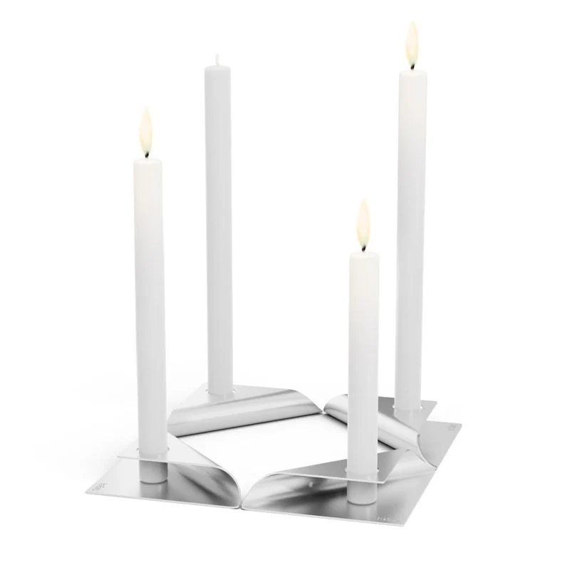 Square Candle Kerzenhalter - 4er Set| von Höfats|Verschiedene Farben