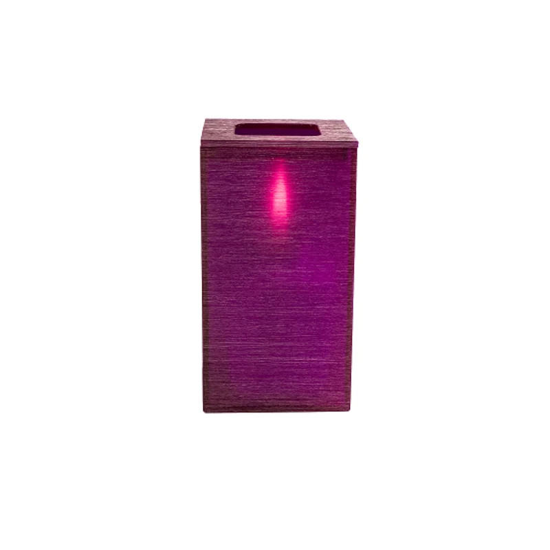 Windlicht Lumis aus Acrylglas mit Flüssigwachskerze | Heliotron| Verschiedene Farben