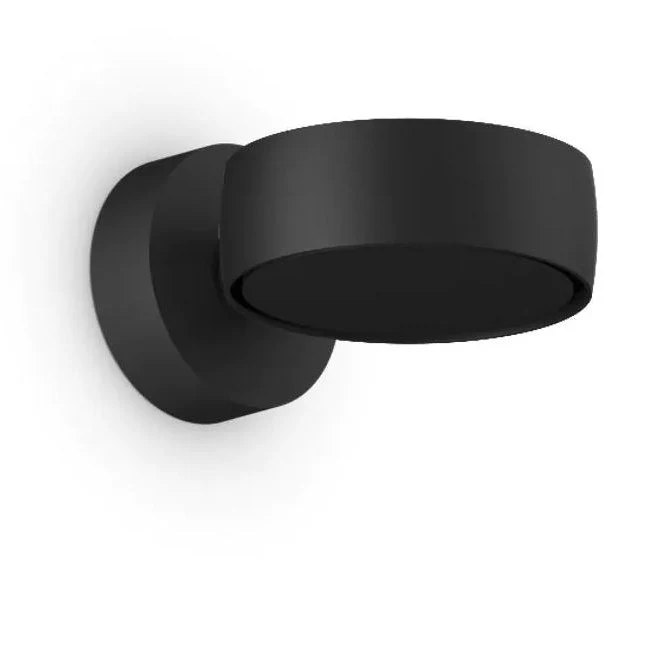 Occhio - Wandleuchte Sento verticale up 20 schwarz matt nur Base (ohne Kopf)