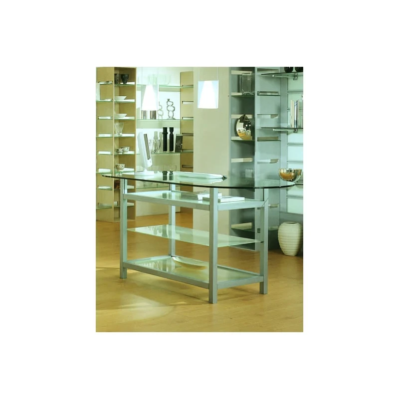 Casa Padrino Luxus Eck-Schaukasten 90 x 180 cm - Ladeneinrichtung - Boutique Möbel - Made in Italy