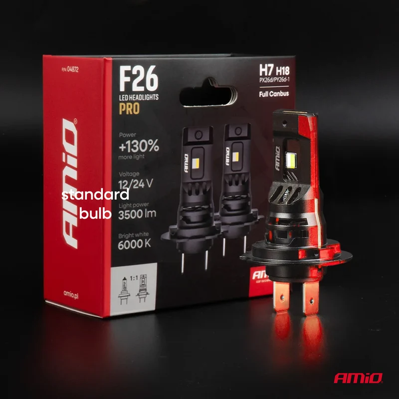 F26 PRO Direktpassende LED-Scheinwerferlampen / H7