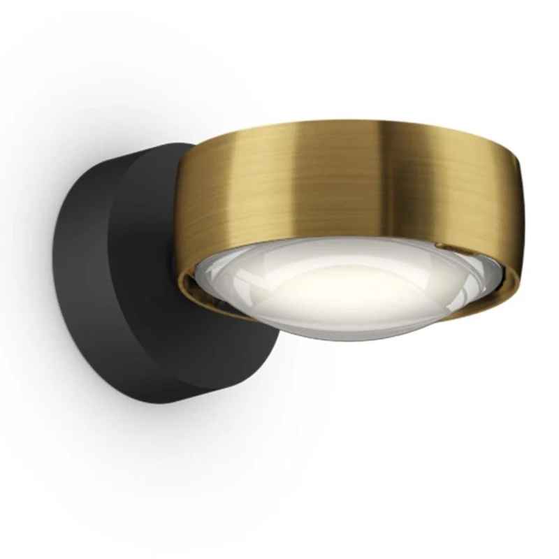 Occhio - Wandleuchte Sento E LED verticale up bronze/schwarz