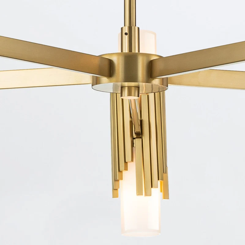 Kronleuchter Marvele 10-flammig Messing Ø 107cm