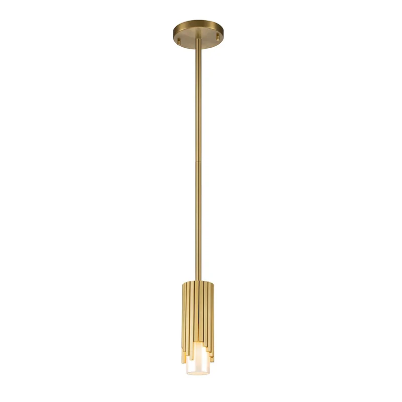 Deckenleuchte Marvele 1-flammig Messing Ø 14cm