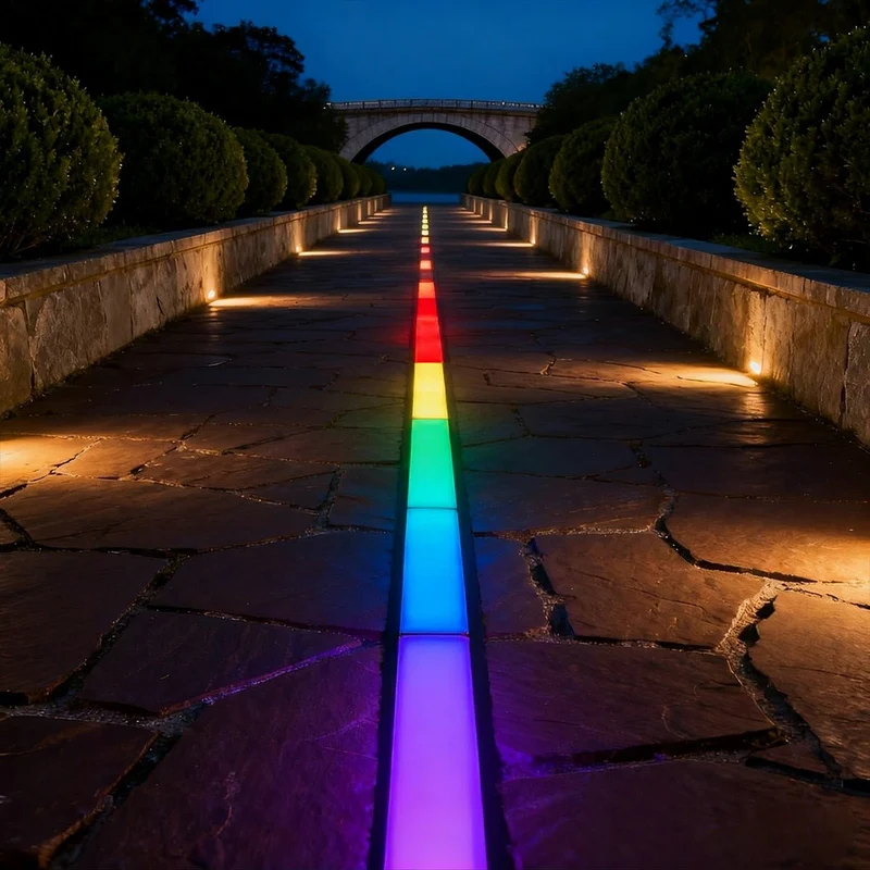 Inbouw LED Grondverlichting 100cm RVS Waterdicht Strip 2400 Lumen Tuin Terras Pad Buitenverlichting Warm Wit | Sansoti