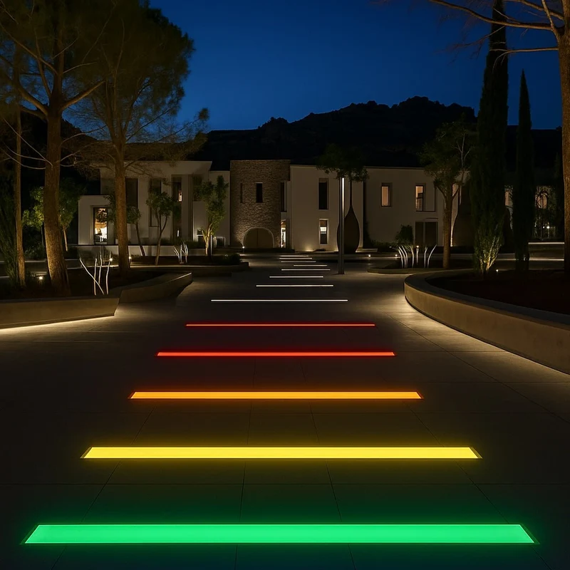 Inbouw LED Grondverlichting 100cm RVS Waterdicht Strip 2400 Lumen Tuin Terras Pad Buitenverlichting Warm Wit | Sansoti