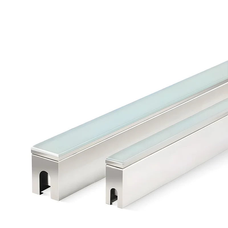Inbouw LED Grondverlichting 100cm RVS Waterdicht Strip 2400 Lumen Tuin Terras Pad Buitenverlichting Warm Wit | Sansoti