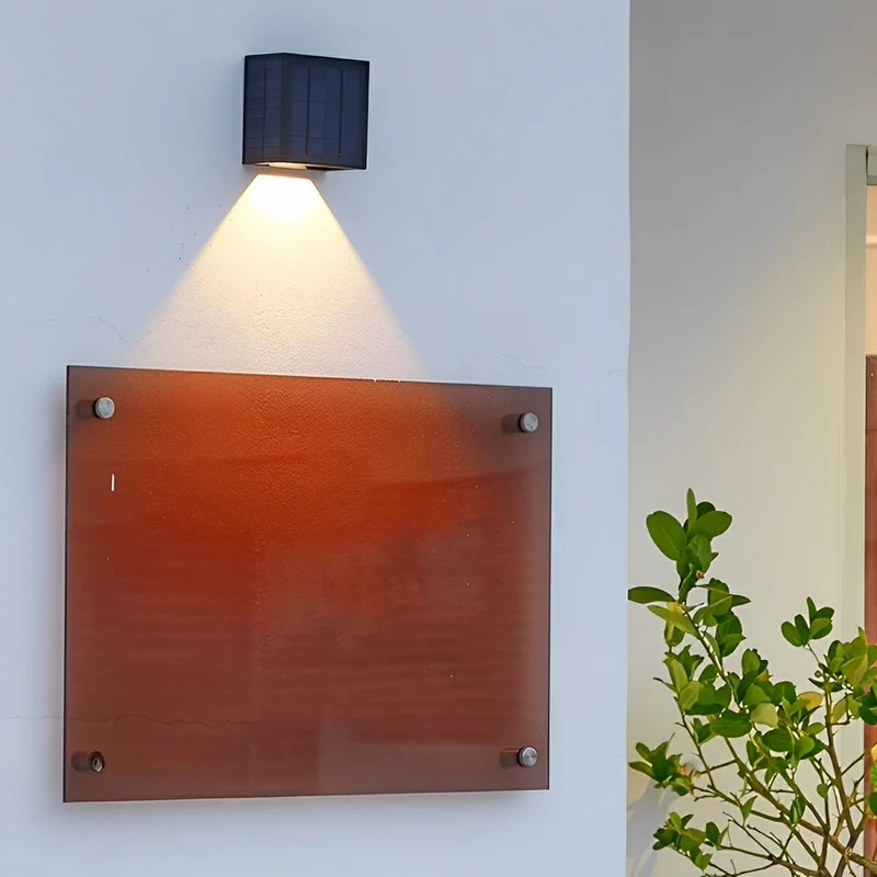 Buitenwandlamp LED Up & Down Zwart Wit Waterdicht Aluminium Gevel Verlichting Buiten Terras Tuin Entree | Sansoti