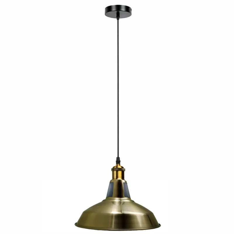 Vintage Pendelleuchte in Farben | Industrie Hängeleuchte ~3951