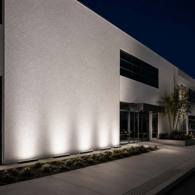 LED Gevelverlichting Waterdicht 24V Aluminium Buitenlamp Wandwaslicht voor Architectuur en Tuinverlichting | Sansoti