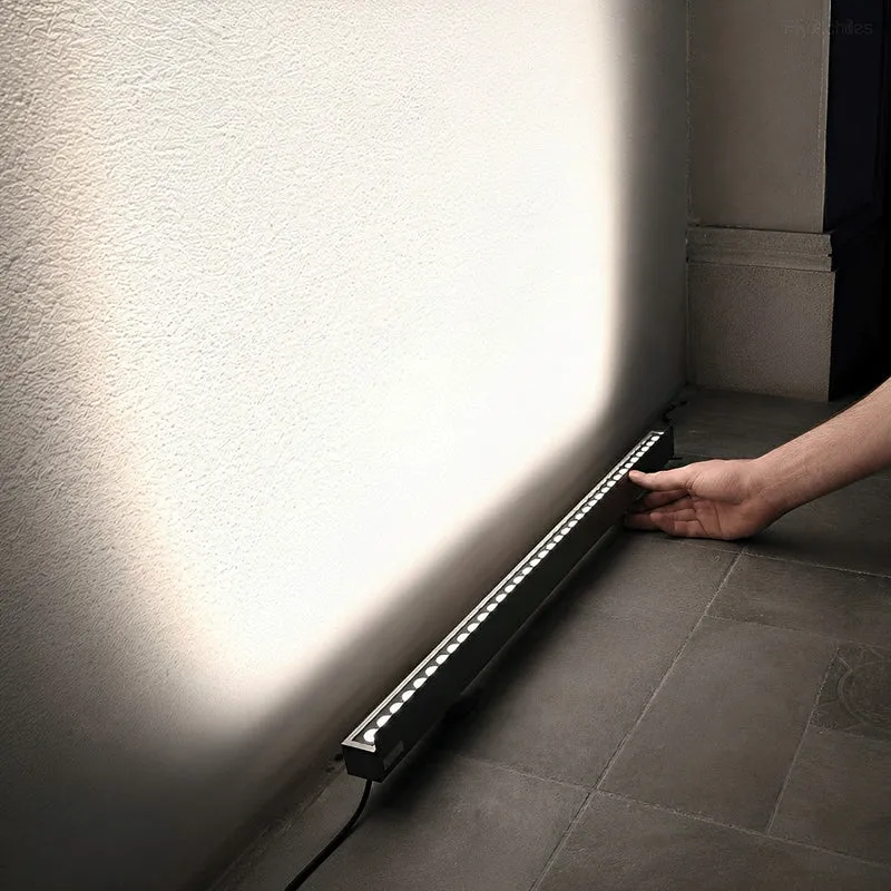 LED Gevelverlichting Waterdicht 24V Aluminium Buitenlamp Wandwaslicht voor Architectuur en Tuinverlichting | Sansoti
