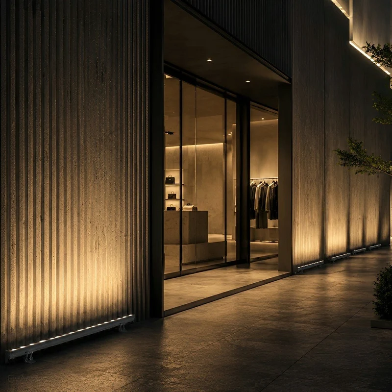 LED Gevelverlichting Waterdicht 24V Aluminium Buitenlamp Wandwaslicht voor Architectuur en Tuinverlichting | Sansoti