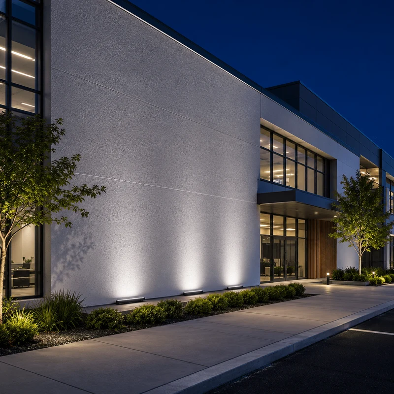 LED Gevelverlichting Waterdicht 24V Aluminium Buitenlamp Wandwaslicht voor Architectuur en Tuinverlichting | Sansoti