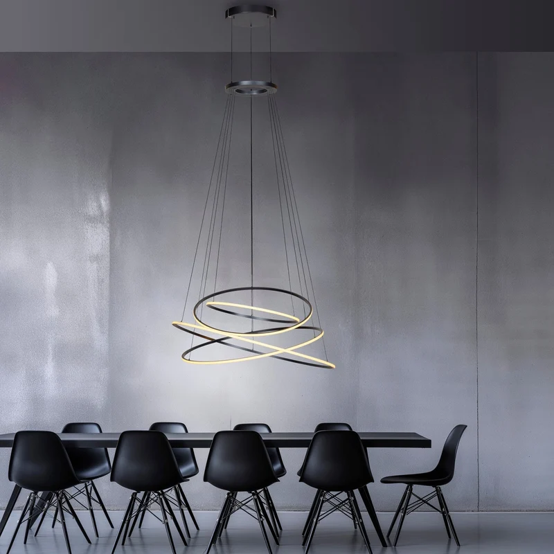 Paul Neuhaus - Pendelleuchte Pure E-Flying Rings
