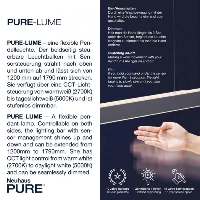 Paul Neuhaus - Pendelleuchte Pure Lume