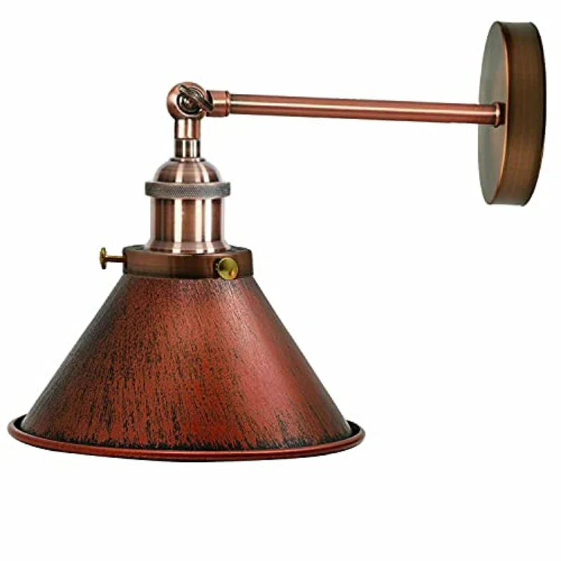 All Seasons Life Retro Wandleuchte Industrie-Design E27 Metall ~3826