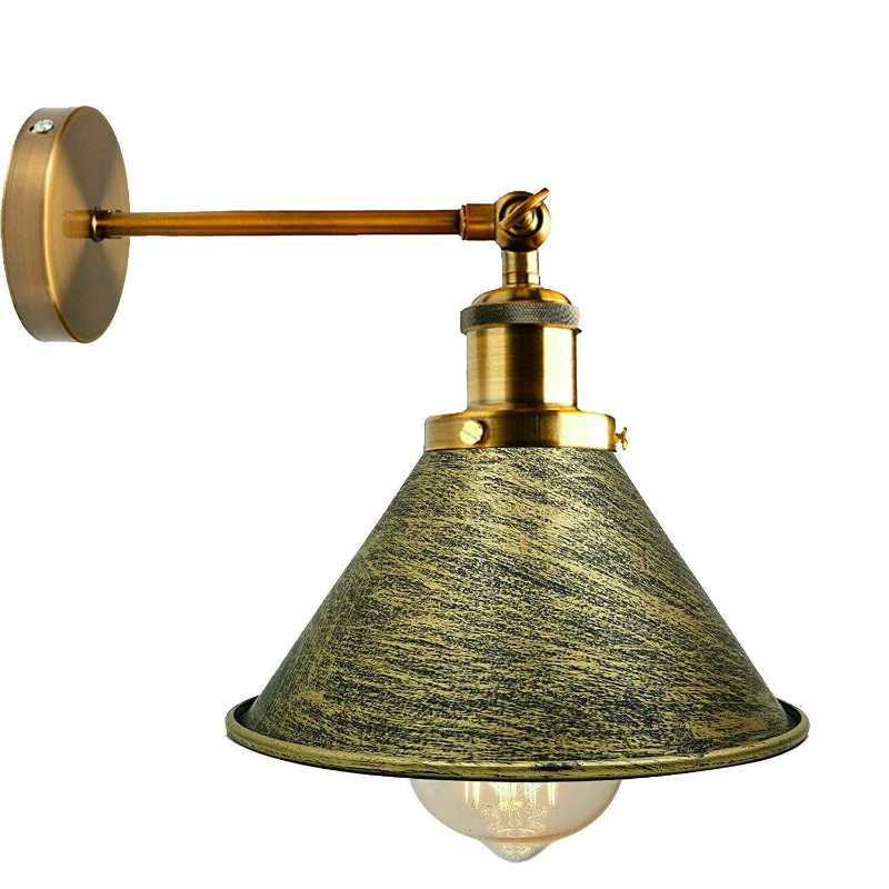 All Seasons Life Retro Wandleuchte Industrie-Design E27 Metall ~3826